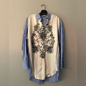 Etro button down blouse. Size M.